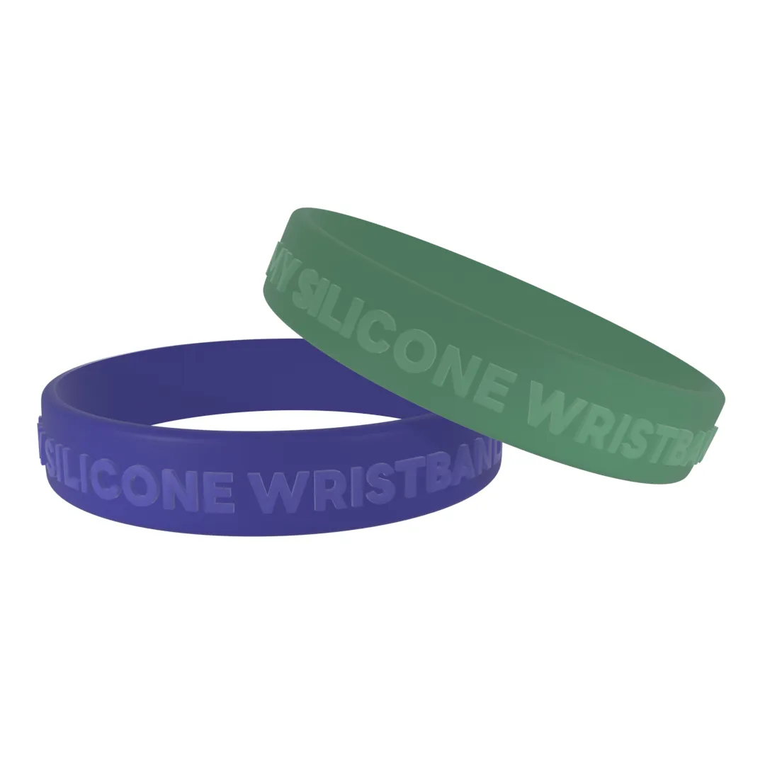 Custom Embossed Silicone Wristbands | Premium Personalized Wristbands