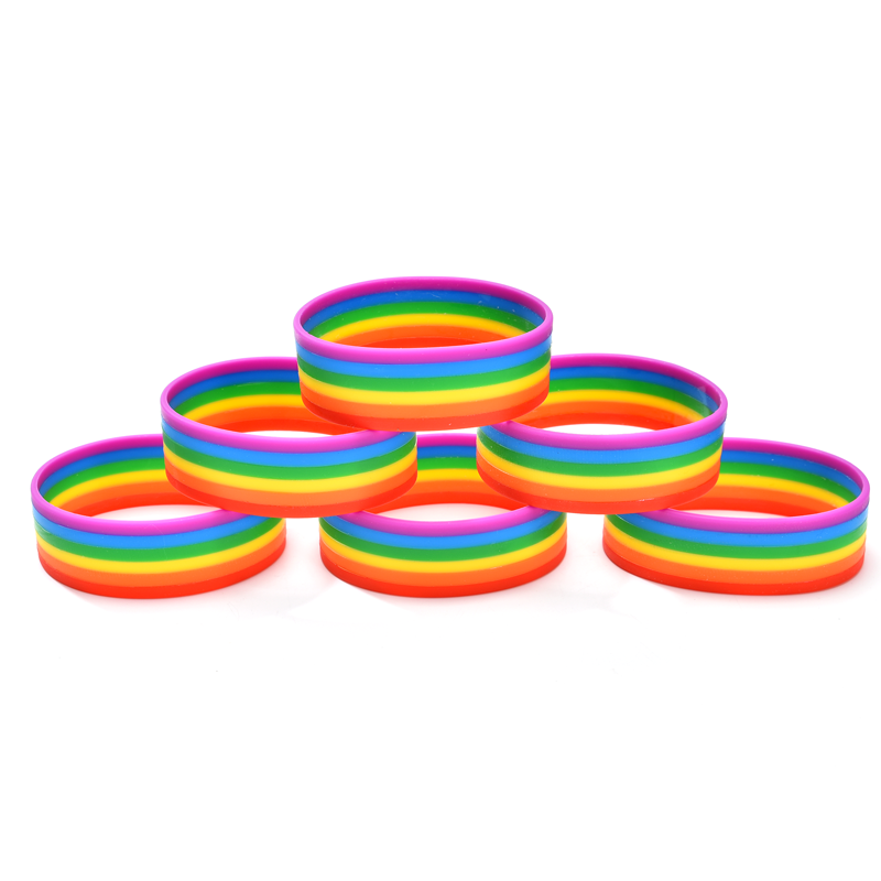 Personalized Rainbow Bracelet - Unique Multilayer Wristbands